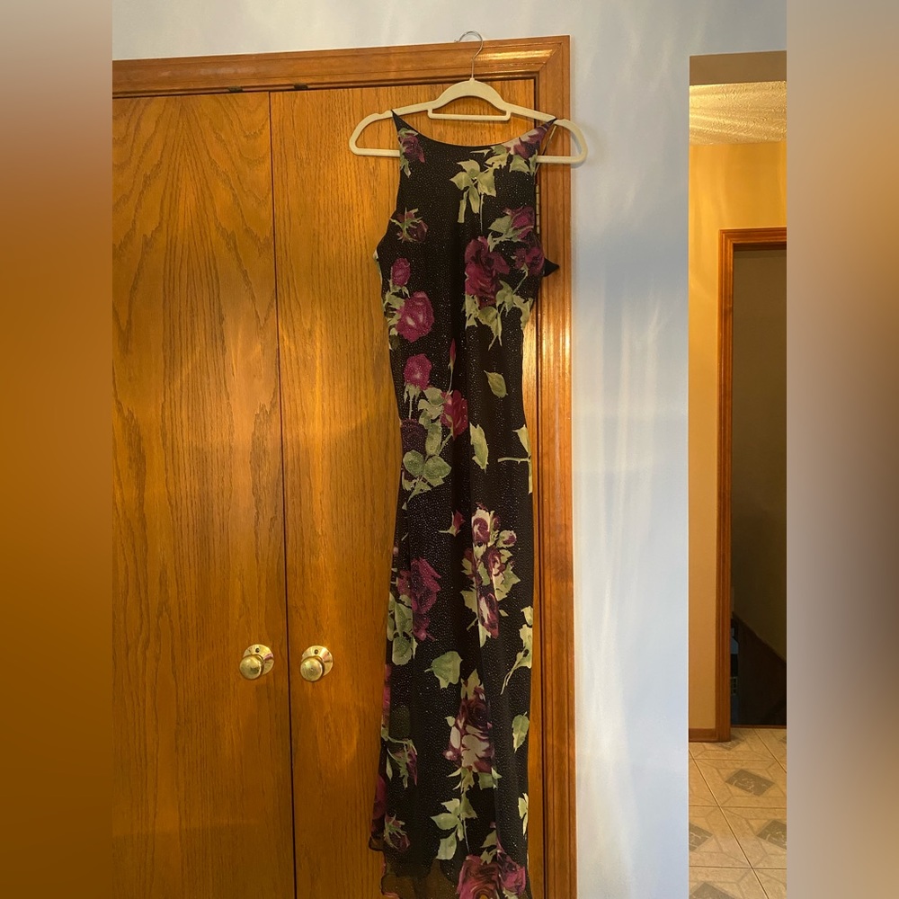 J. R. Nites by Caliendo Floral Evening Dress